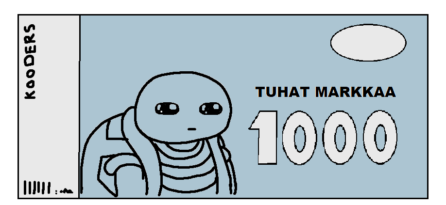 Ei tarvitse olla tonnin-seteli-ilmeellä meidän kanssa