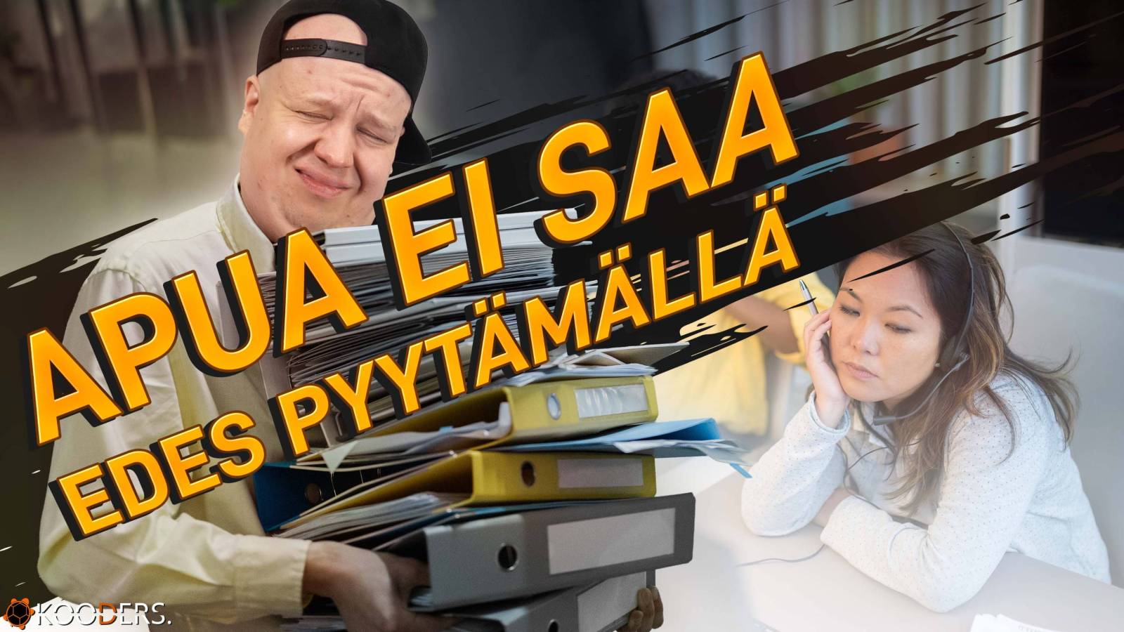Apua ei saa edes pyytämällä blogin kuvituskuva